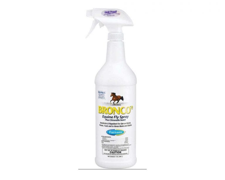 Bronco Equine Fly Spray RTU (32 oz) - Tyrone Milling Inc.